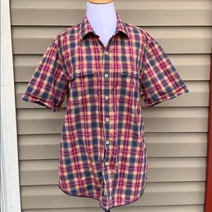 Tommy Bahama women’s plaid blouse